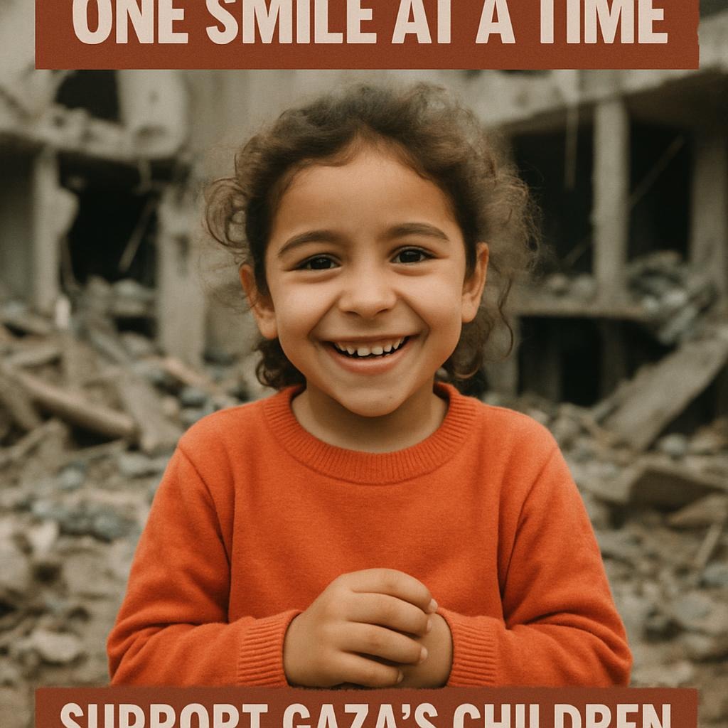 Restore Childhood, One Smile at a Time: Support Gaza's Children