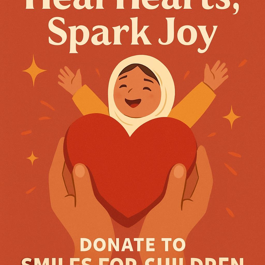 Heal Hearts, Spark Joy: Donate to Smiles for Children Gaza