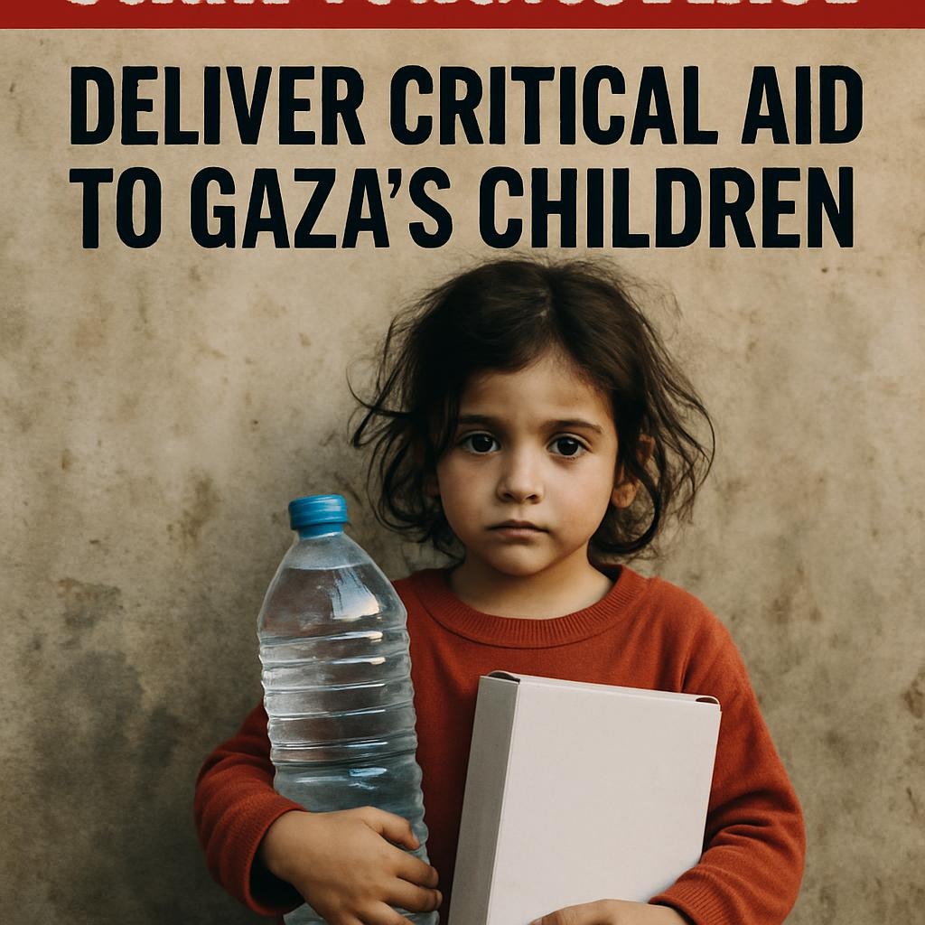 Stand for Innocence: Deliver Critical Aid to Gaza's Children