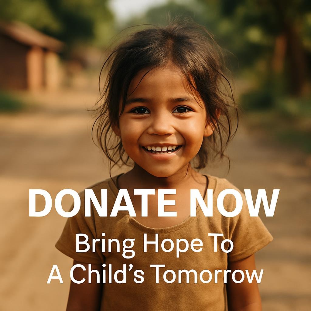 Donate Now – Bring Hope To A Child’s Tomorrow