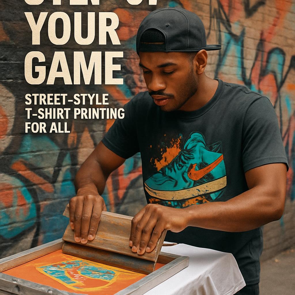 Step Up Your Game: Street-Style T Shirt Printing for All