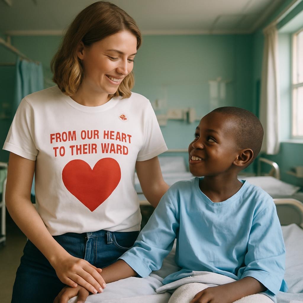 From Our Heart to Their Ward: Charity T-Shirt Campaign