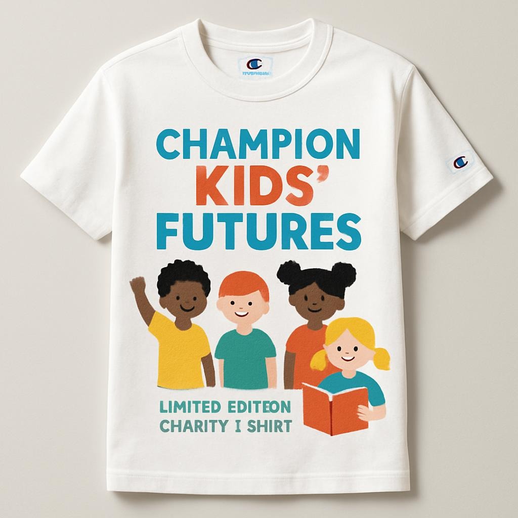 Champion Kids’ Futures: Limited-Edition Charity T-Shirt