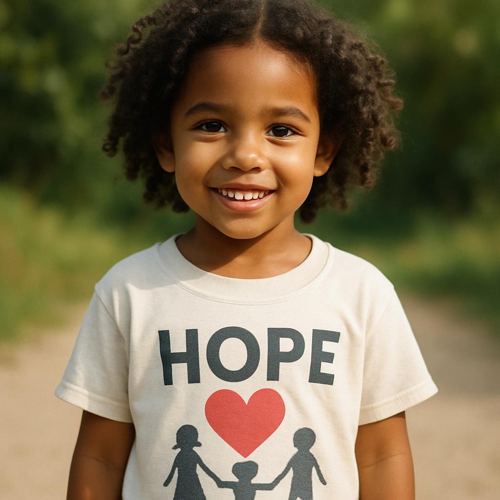 Hope in a Tee: Charity T-Shirt for Children in Need