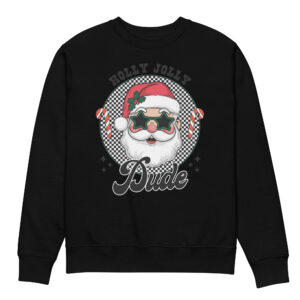 Holly Jolly Dude Unisex eco sweatshirt