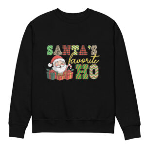 Santa's Ho Unisex eco sweatshirt