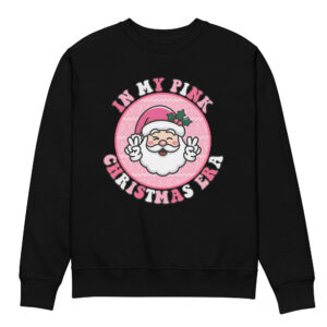 Pink Christmas Era Unisex eco sweatshirt
