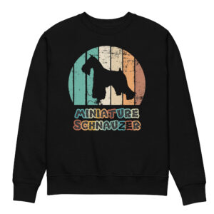 Miniature Schnauzer Unisex eco sweatshirt
