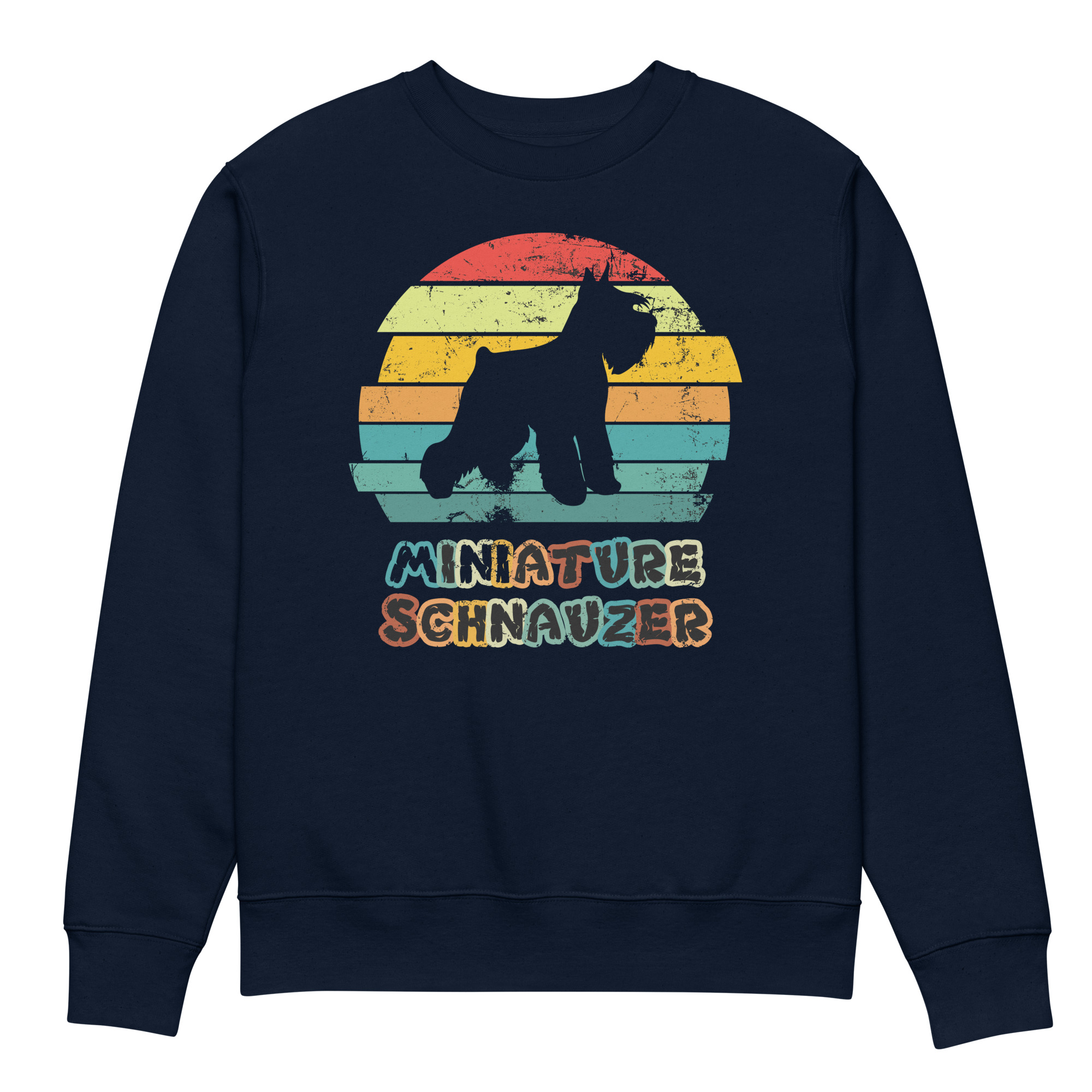 Miniature schnauzer Unisex eco sweatshirt - Image 3