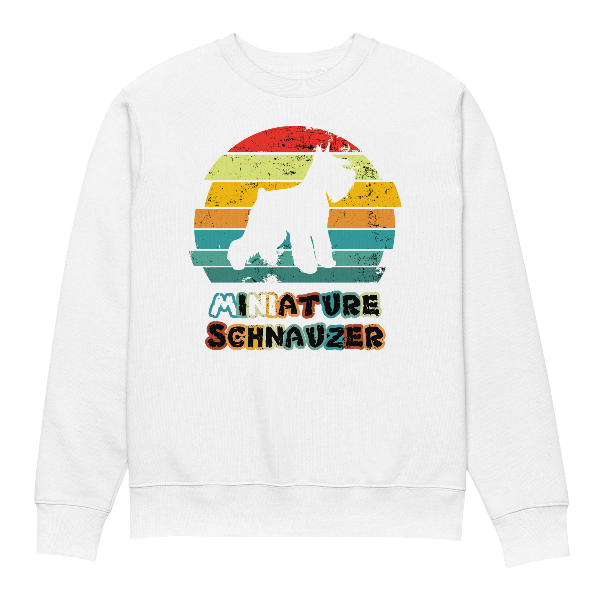 Miniature schnauzer Unisex eco sweatshirt - Image 5